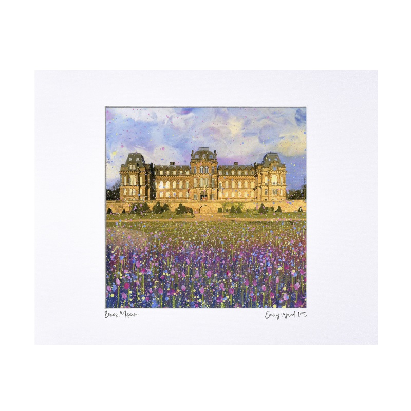 Bowes Museum Limited Edition Print with Mount